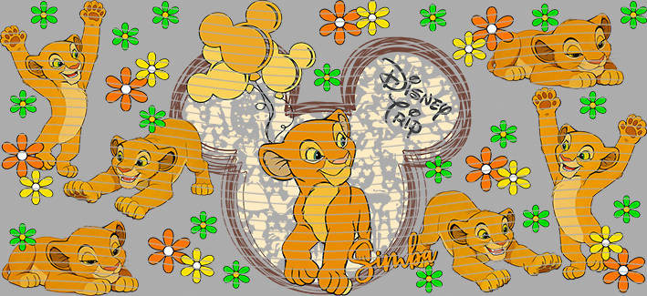 16oz Disney style-D-1221